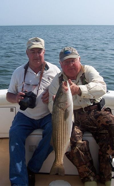 Two Men with a Big Fish